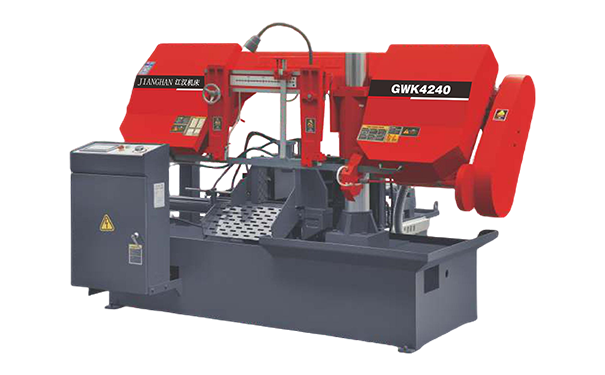 钟山GWK4240数控双柱卧式带锯床