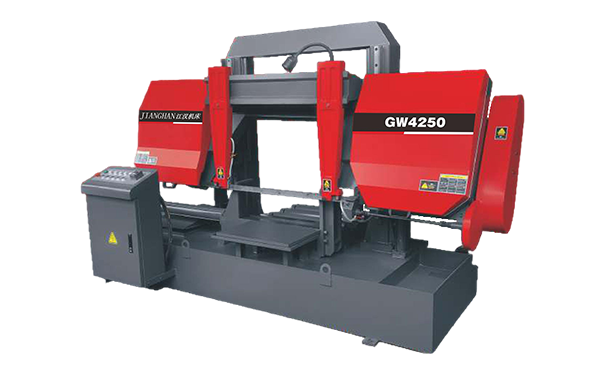 钟山GW4250双柱龙门卧式带锯床