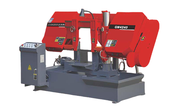 钟山GW4240双柱卧式带锯床